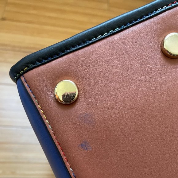 Jeff Wan Hampton Tote 22 in Leather Rainbow - Picture 10 of 12